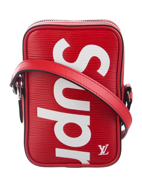 louis vuitton supreme danube replica|supreme danube red bag.